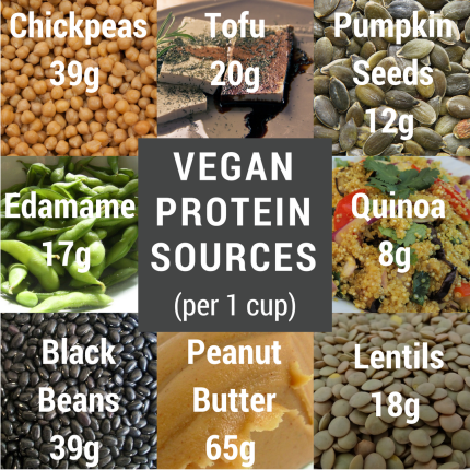 vegan protein sources